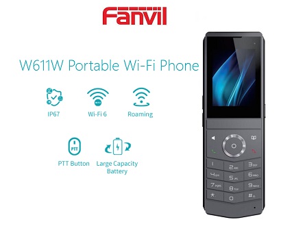 Fanvil W611W Wifi Kablosuz Dect Ip Telefon